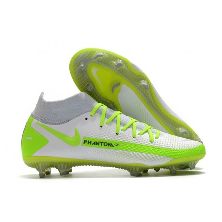 Nike Phantom GT Elite DF FG Firm Ground White Green