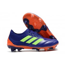 New adidas Copa 19.1 FG Soccer Shoes - Purple Green