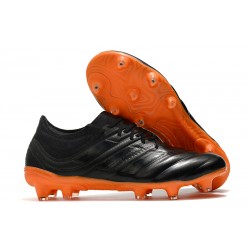 New adidas Copa 19.1 FG Soccer Shoes - Core Black Orange