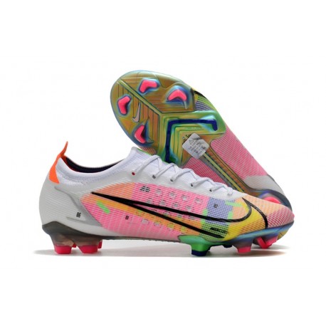 Nike 2021 Mercurial Vapor XIV Elite FG White Multicolor