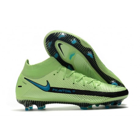 Nike Phantom GT Elite DF FG Firm Ground Green Blue