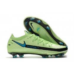 Nike Phantom GT Elite FG Firm-Ground Cleat Impulse - Lime Glow Aquamarine