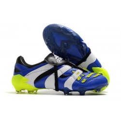 New adidas Predator Accelerator FG Boots - Blue White Yellow