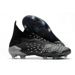 adidas Predator Freak + FG Firm Ground Core Black Grey Four White