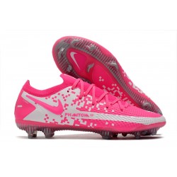 Nike New Phantom GT Elite FG Pink White