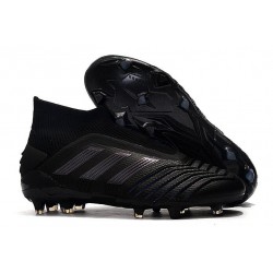 adidas Men's Predator 18+ FG Soccer Cleats - All Black