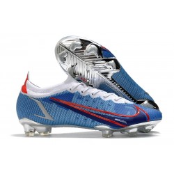 News Nike Mercurial Vapor 14 Elite FG Blue Red Silver