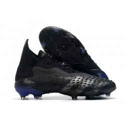 adidas Predator Freak + FG Firm Ground Soccer Cleat Escapelight - Core Black Iron Metal