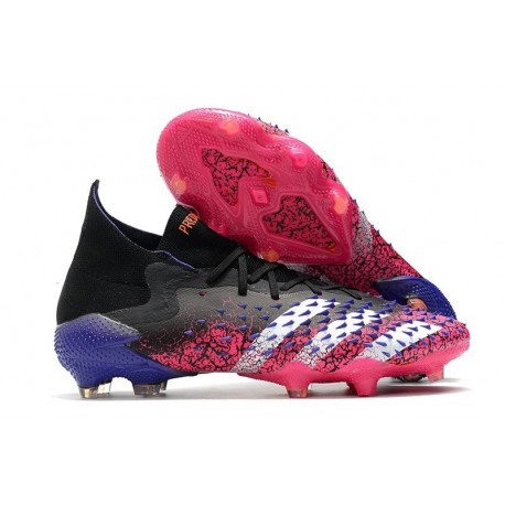 adidas Predator Freak.1 FG Shoes Core Black White Shock Pink