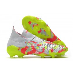 adidas Predator Freak.1 FG Shoes White Pink Volt