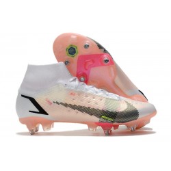 Nike Mercurial Superfly 8 Elite SG-Pro AC Dream Speed 4 - White Metallic Silver Pure Platinum