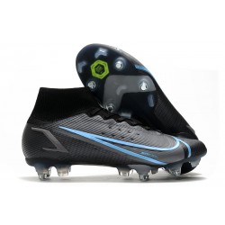 Nike Mercurial Superfly 8 Elite SG-Pro AC Black Iron Grey