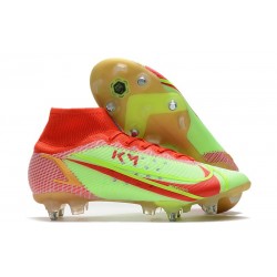 Nike Mercurial Superfly 8 Elite SG-Pro AC Red Green