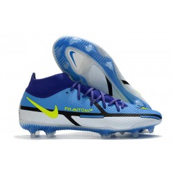 Nike Phantom GT 2 Elite Dynamic Fit FG Recharge - Sapphire Volt Grey Fog Blue Void