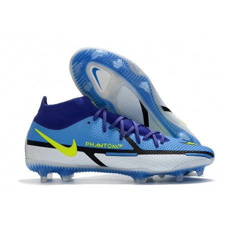 Nike Phantom GT 2 Elite Dynamic Fit FG Recharge - Sapphire Volt Grey Fog Blue Void