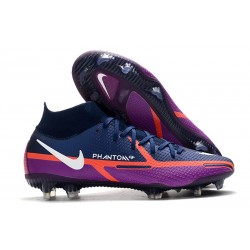 Nike Phantom GT 2 Elite Dynamic Fit FG College Navy White Vivid Purple