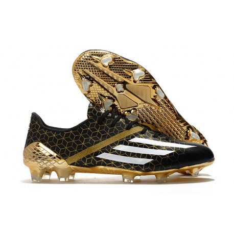 ADIDAS F50 GHOSTED ADIZERO HYBRIDTOUCH FG Black Golden White